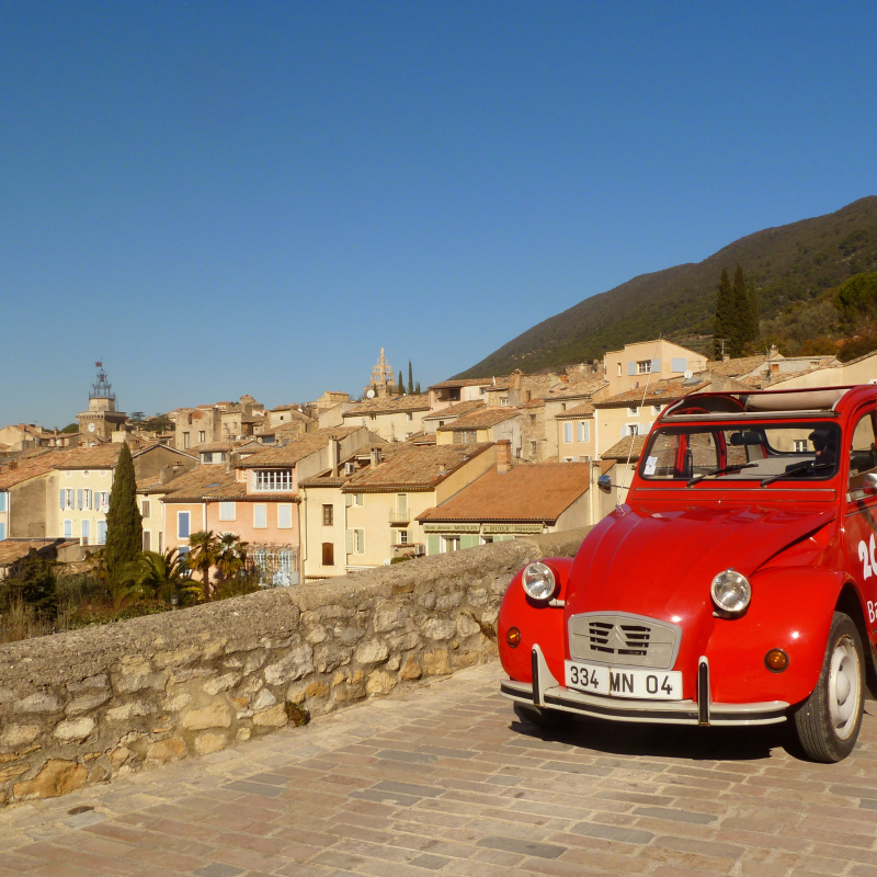 Cultural tour in 2cv: Garde-Grosse's tour