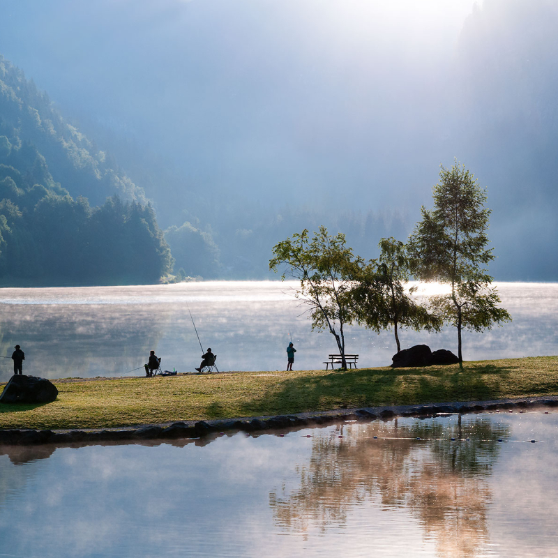 Pêche au lac de Montriond