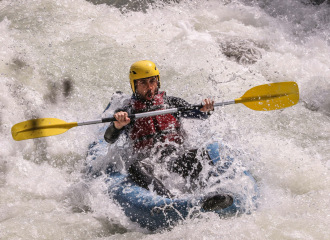 Navigation LOISIRS-SPORTS-AVENTURES-Kayak-raft-Passy ©