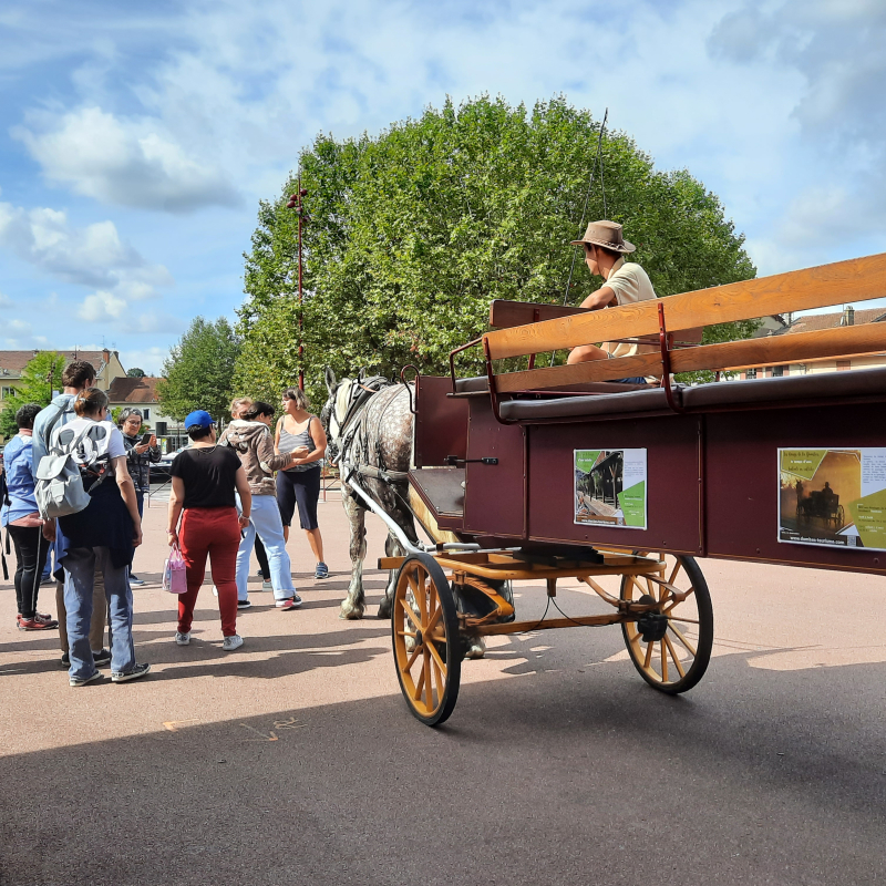 Découverte de Châtillon en calèche