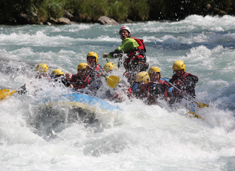 Descente de l'Isère en Raft