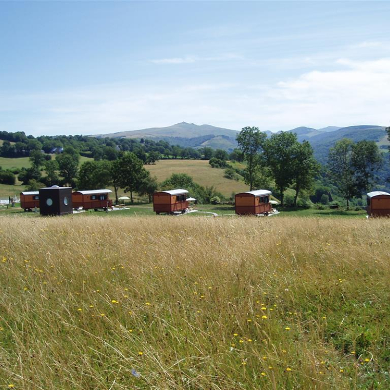 Roulotte Gîte de la Chaux de Revel