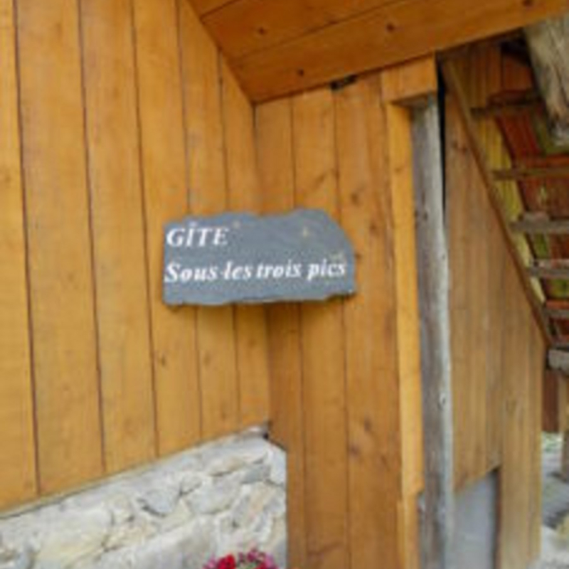 entrée du gîte