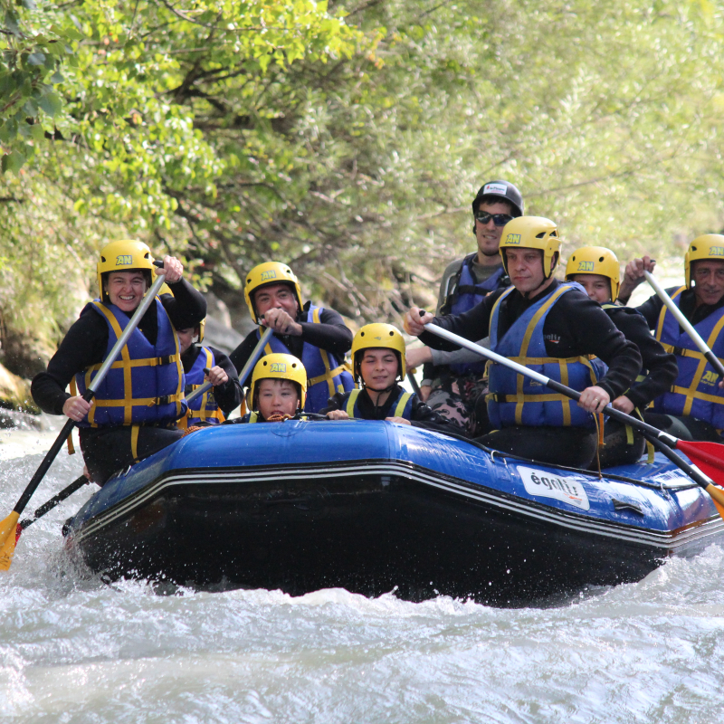 descente rafting découverte famille