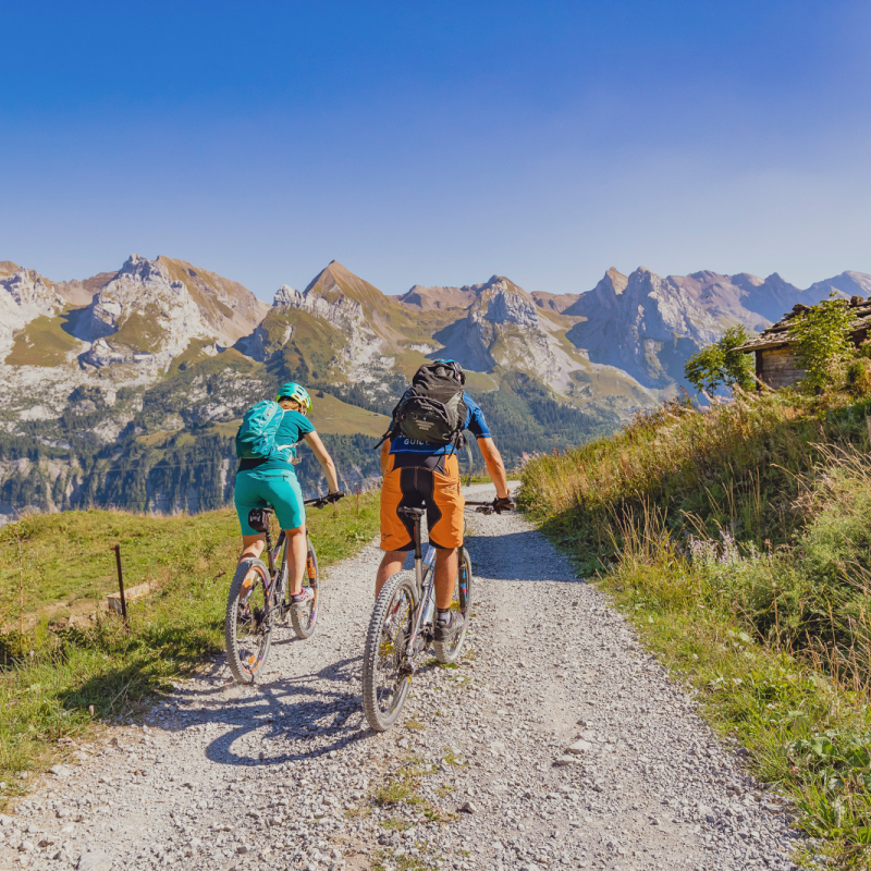 Les itinéraires VTT au Grand-Bornand