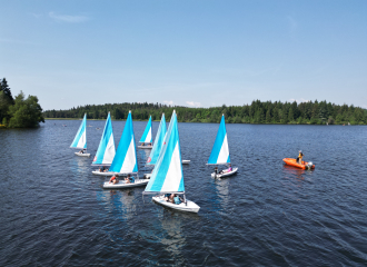 Voile au Lac de Devesset