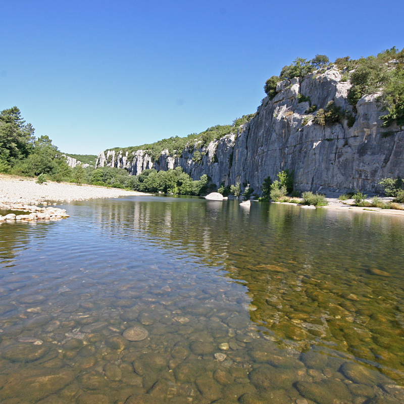 Plage du camping