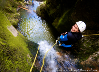 Canyoning in the Jura in Saint Claude