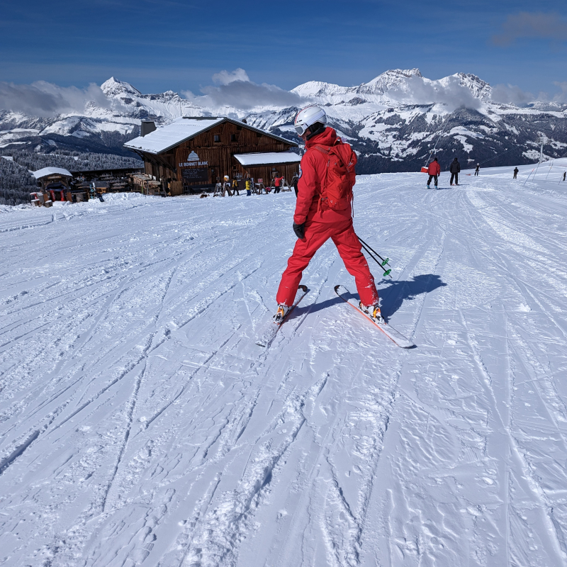 Snowboard and alpine skiing private lessons -  6h 1 person