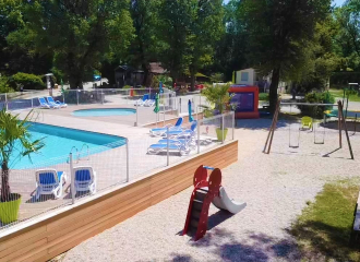 Piscine Camping Ain l'Escapade