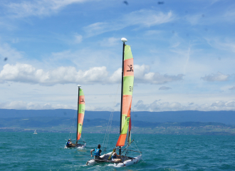 Stage de voile sur le Lac léman