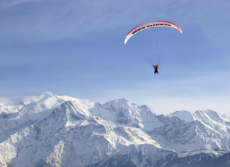 Parapente bi-place chaine du Mont-Blanc