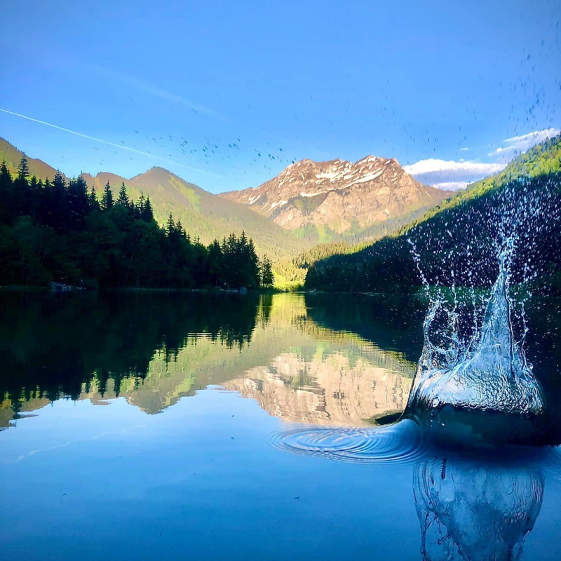 lac de vallon été