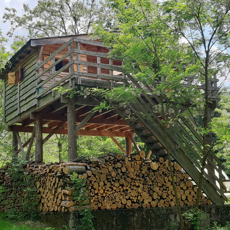 Les cabanes 100% bois - Camping Le Viaduc