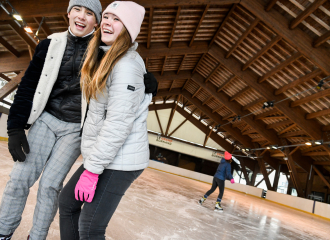 Patinoire au Grand-Bornand