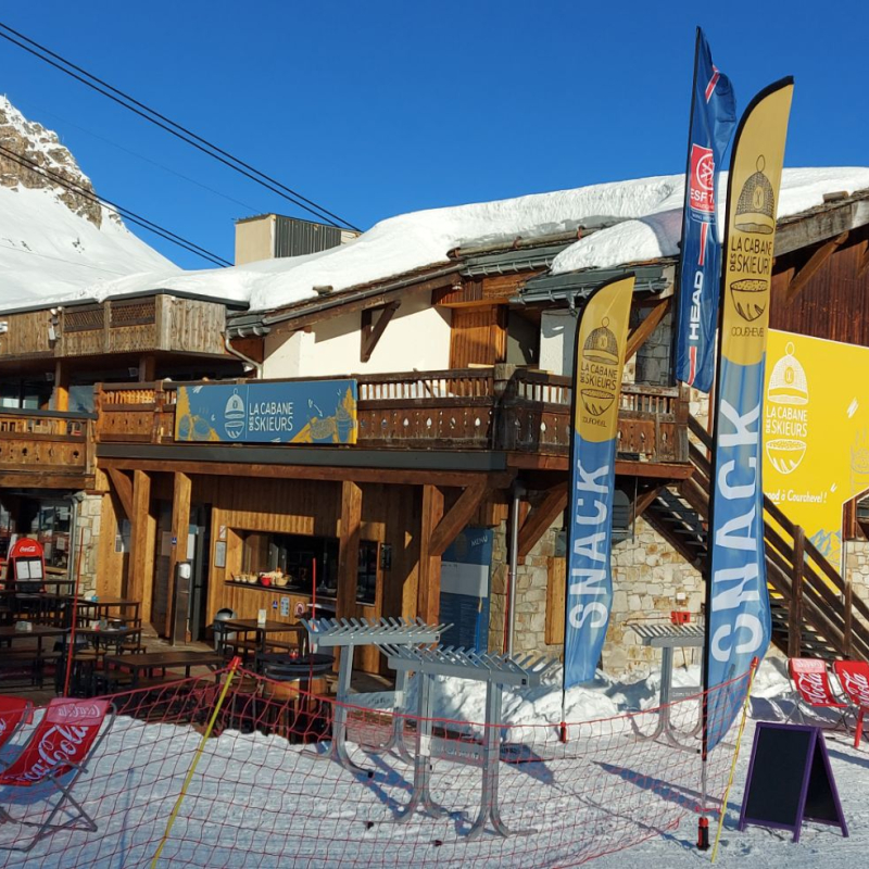 La cabane des skieurs