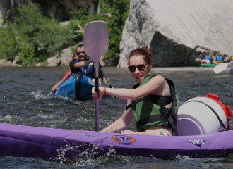 Canoë - Kayak de Vallon à Châmes - 7 km avec Aventure Canoës