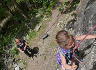 Découverte escalade Bourg d'Oisans