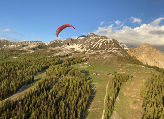 Vol en parapente