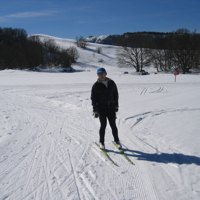 Piste de ski de fond 