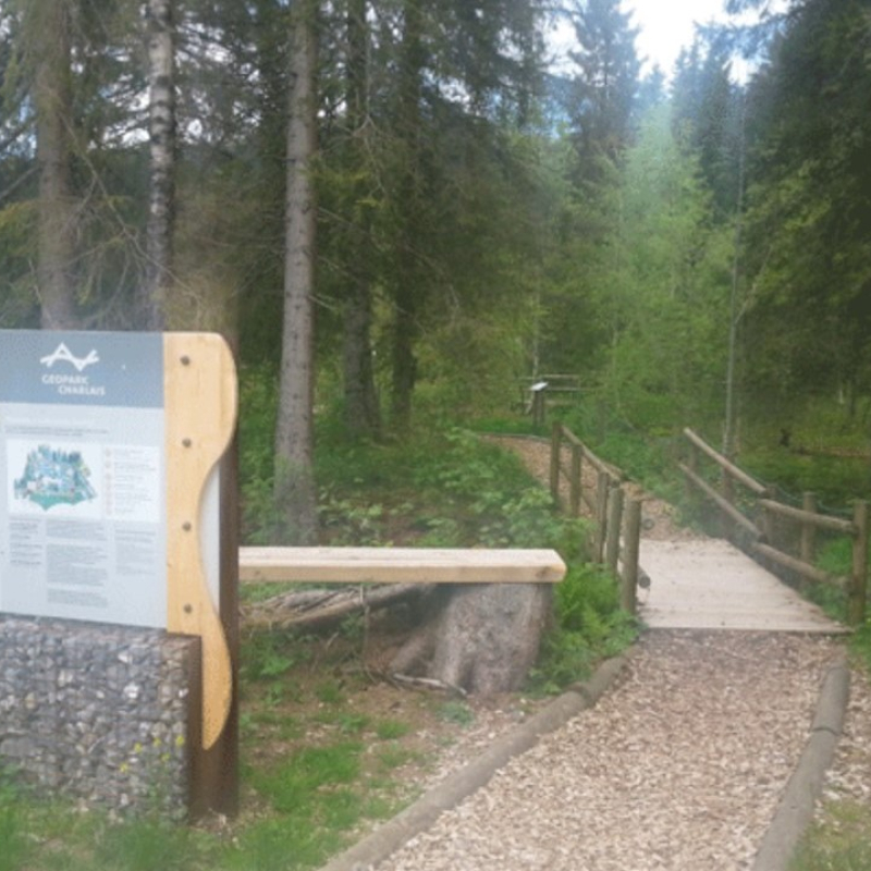 Le Geoparc raconte l'histoire des Alpes - Chalet Florimont