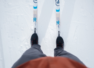 Cours de ski de fond à Solaison