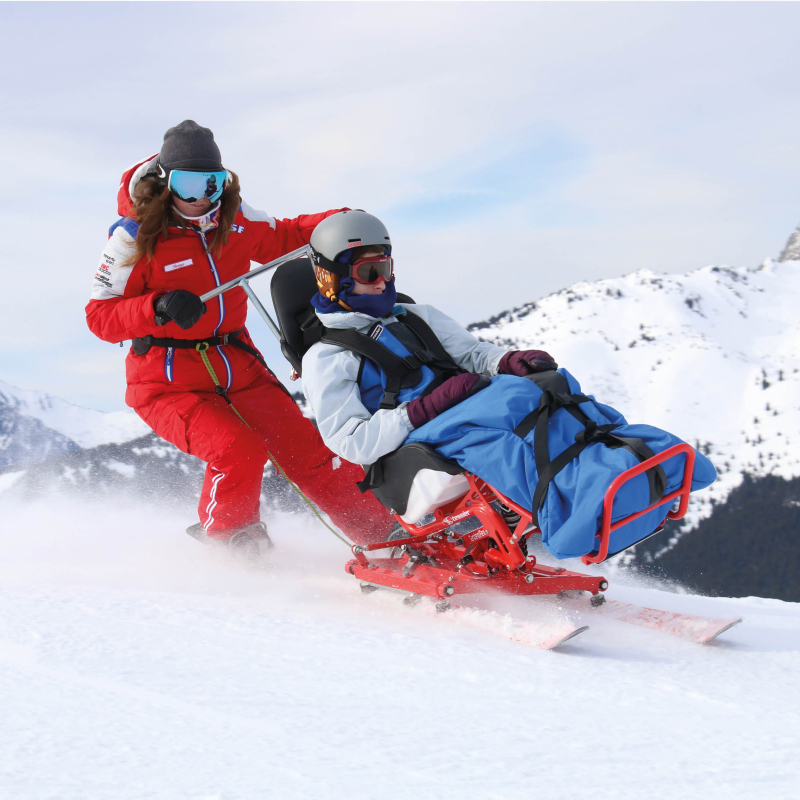 Wheelchair Skiing