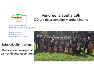 Mandolinissimo Week - closing concert with the inter-regional orchestra