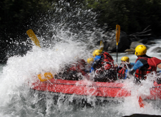 Descente de l'Isère en rafting