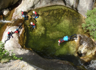 Special group - At the ascent of the Ardèche