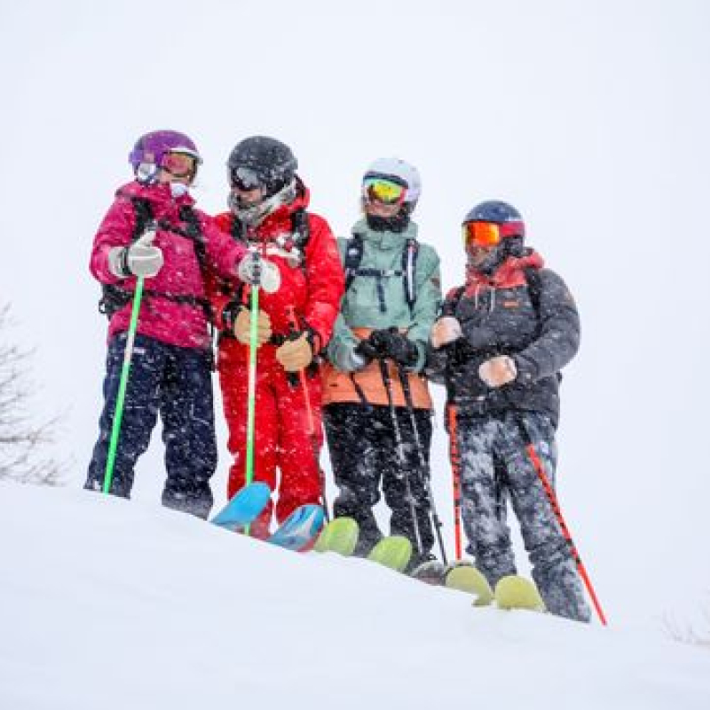 Ski hors-piste dans les Portes du Soleil