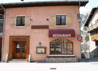 La Petite Ferme, restaurant-pizzeria in Val Cenis Termignon