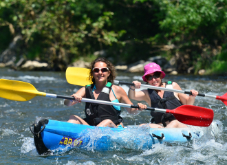 Canoë - Kayak de Vallon à St Martin d'Ardèche - 32 km / 1 jour avec Cap07 Canoë