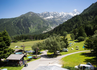 camping du glacier d'Argentière - chamonix