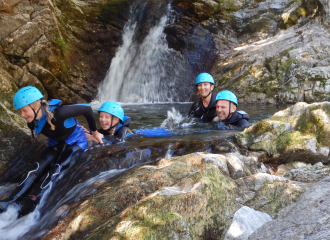 Canyoning - Le Bas Chassezac à la 1/2 journée avec le BMAM