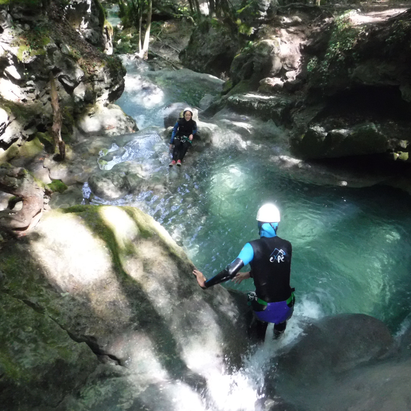 Canyoning découverte (débutant) avec Vertical Sensation