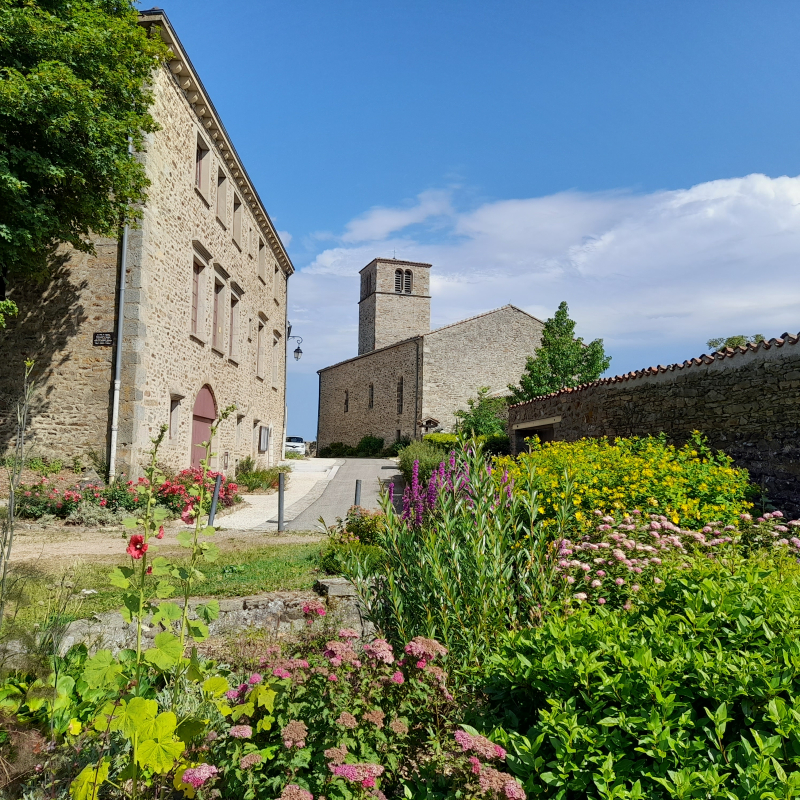 Vue depuis la terrasse du château