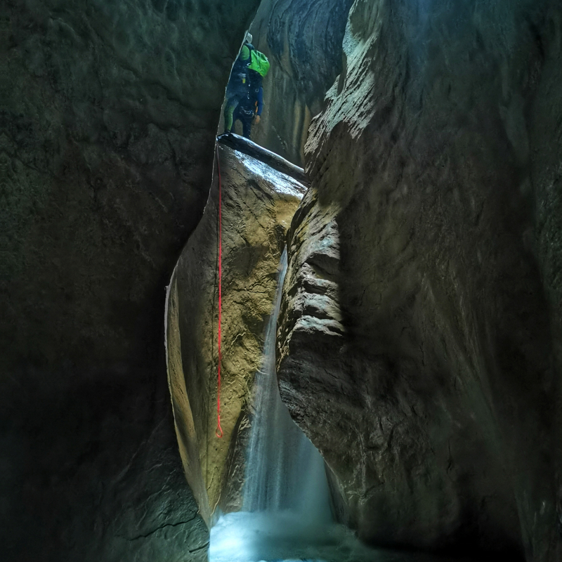 Sortie canyoning encadrée au canyon de l'Infernet