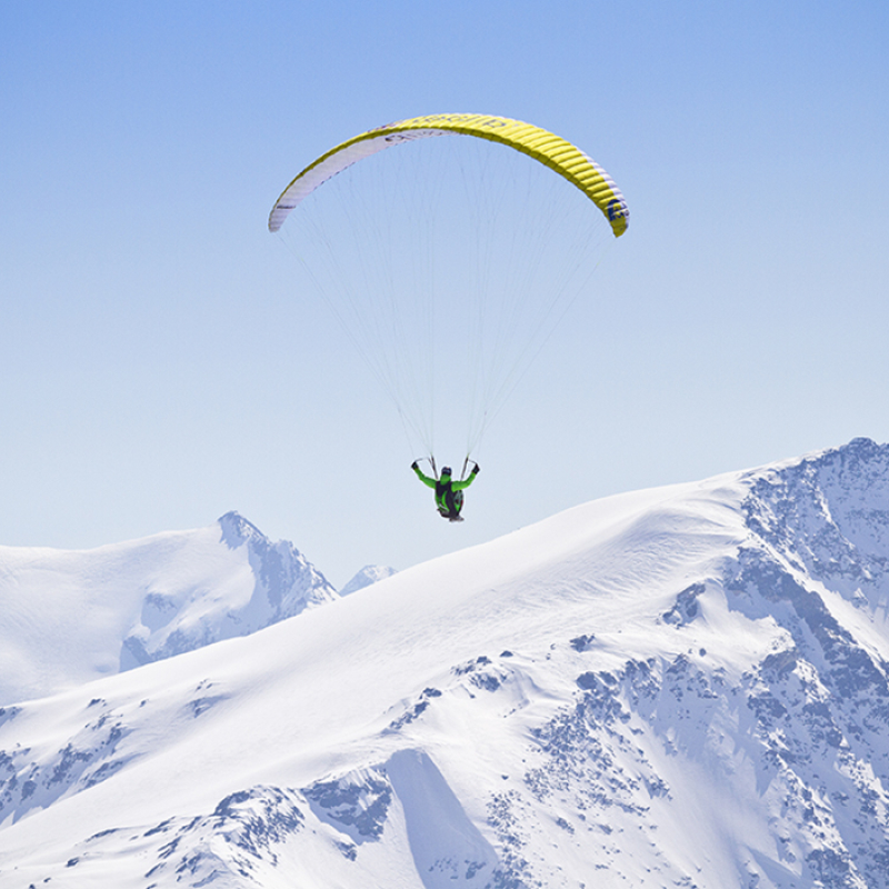 Paragliding from Les Arcs - Grand Vol