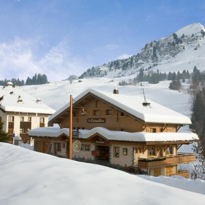 Restaurant la Crémaillière l'hiver