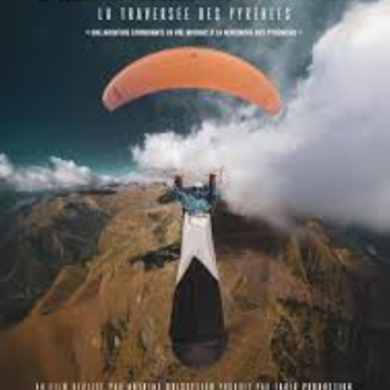 Poster Antoine Boisselier paraglider adventurer