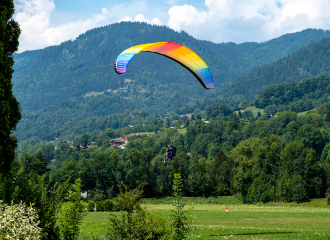 Biplace parapente