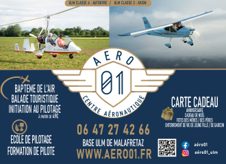 Bapteme de l'air-Initation au Pilotage-Volez toute l'année! Ecole de Pilotage dans l'Ain - Avion et Autogyre Ultra Leger