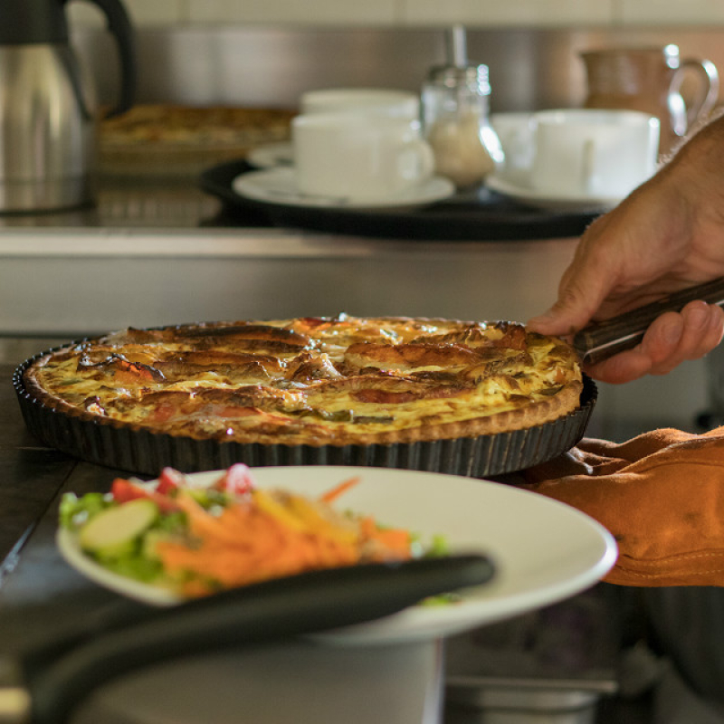 Catering at the Vallonbrun refuge, Vanoise National Park