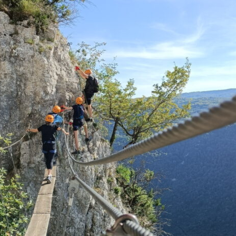 Passerelle Via ferrata