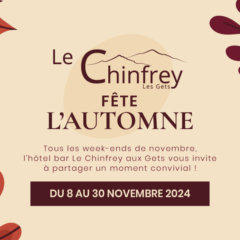 Le Chinfrey fête l'automne - Beaujolais Nouveau