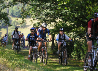 Sortie VTT d'un lac à l'autre